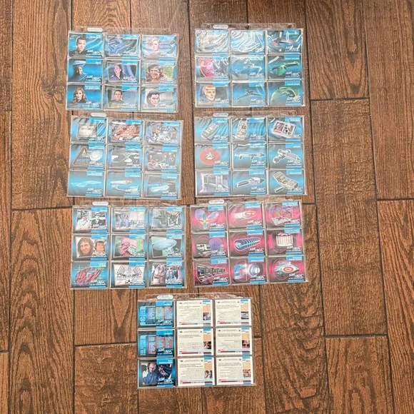 1992 Impel Star Trek TNG Inaugural Edition Complete Base Set #1-120 - Picture 6 of 17